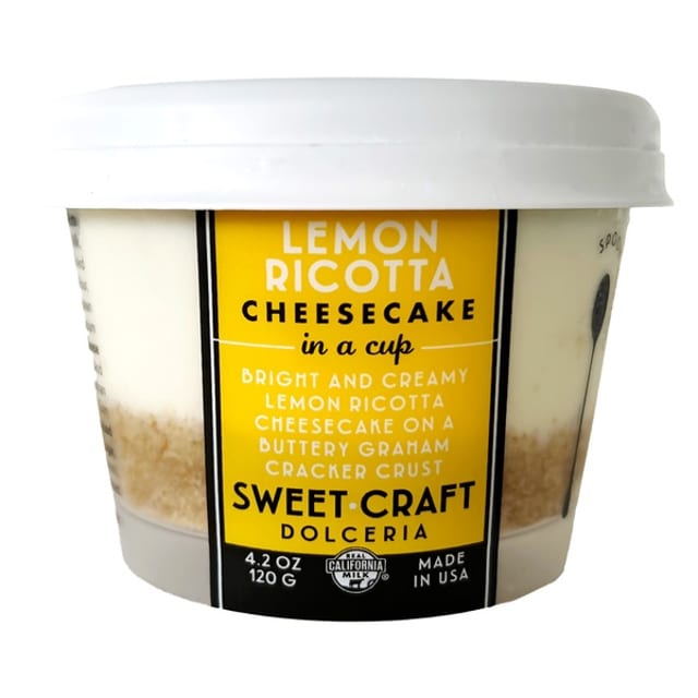 Lemon Ricotta Cheesecake.