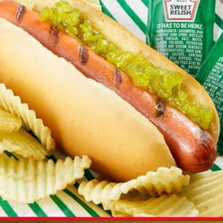 Plain Hot Dog & Fries