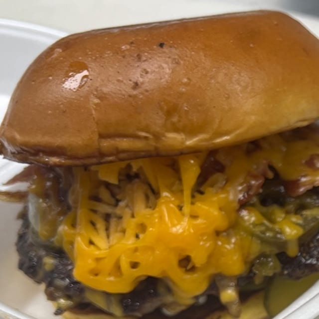 BBQ Bacon Burger.