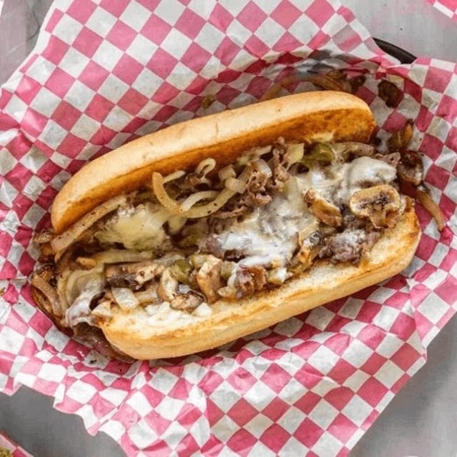 Philly Cheesesteak Sandwich.