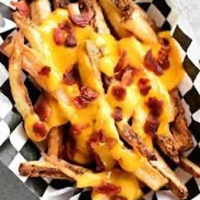 Bacon Queso Fries.