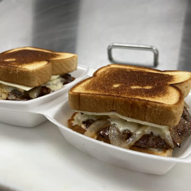 Patty Melt Burger.