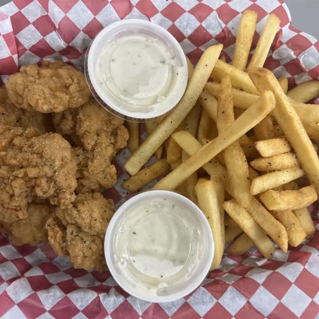 Chicken Tender Basket.