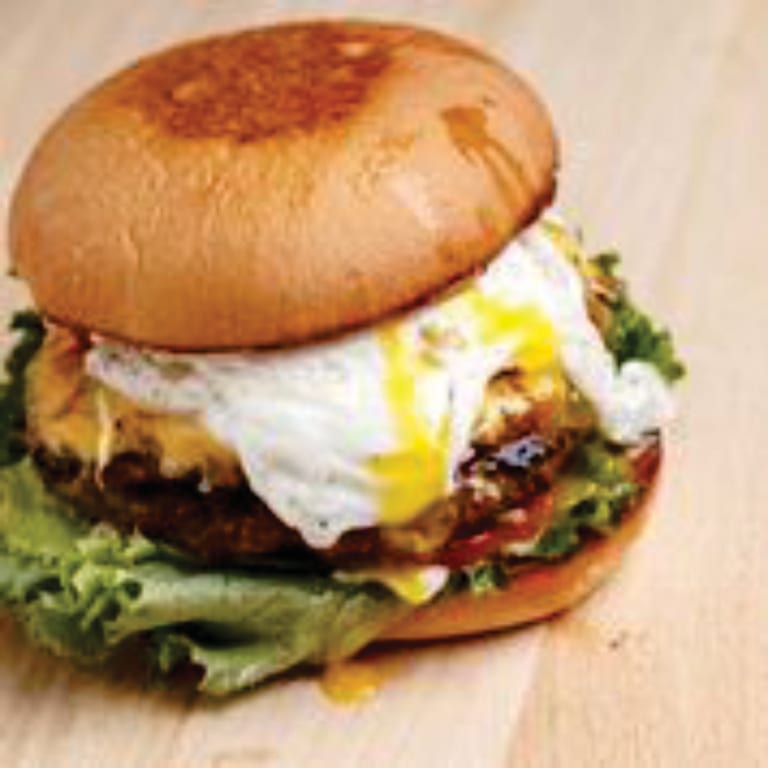 Indulge in Our Famous Hangover Burger